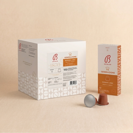 Capsules Caffè Barbera 6ème Génération, détail de la capsule