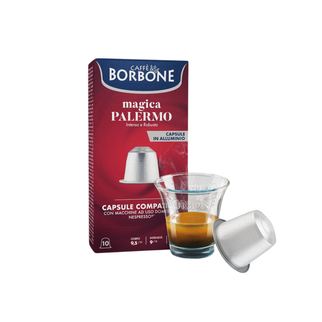Caffè Borbone Magica Palermo - capsules compatibles Nespresso® - Alba Caffè