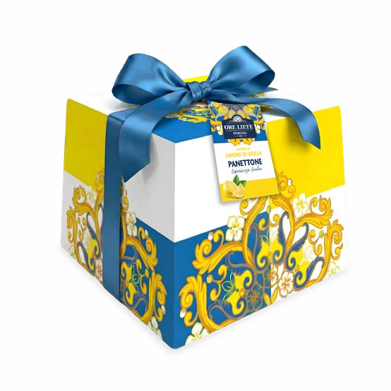 Panettone Crème de Citrons de Sicile Ore Liete 500 g - Alba Caffè
