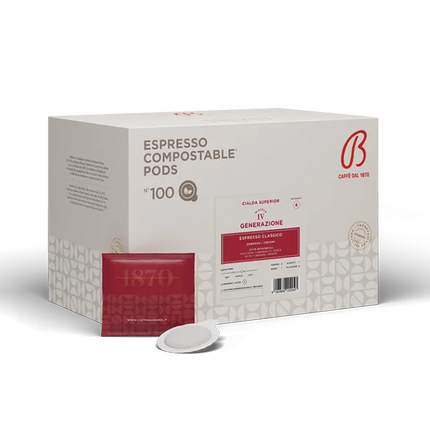 Caffè Barbera 4ème Génération - 100 dosettes ESE - Alba Caffè