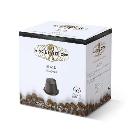 Miscela D'Oro Black Armonia  - capsules compatibles Nespresso®