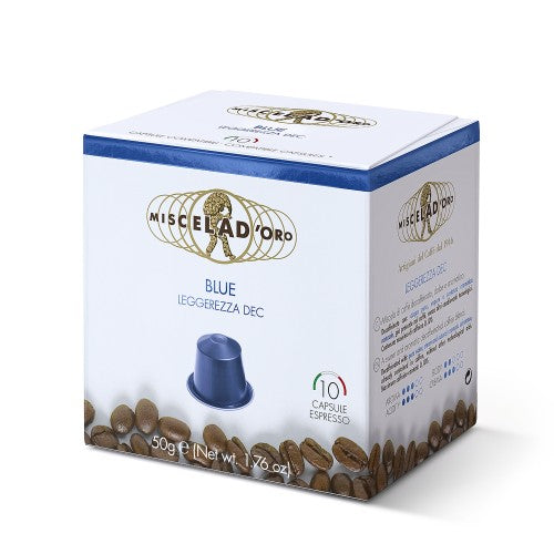 Miscela D'Oro Blue Decaf - capsules compatibles Nespresso®