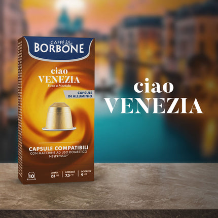 Caffè Borbone Ciao Venezia - capsules compatibles Nespresso® - Alba Caffè