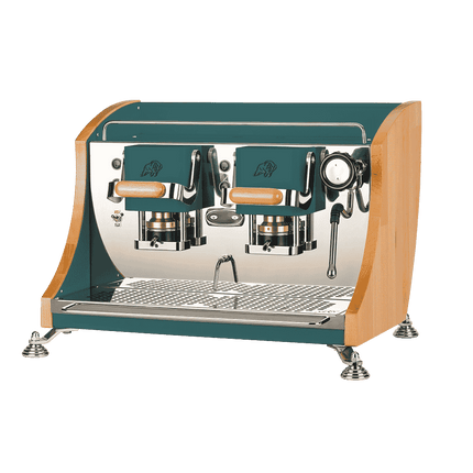 Faber Agenta Vapeur - Vert Britannique - Machine Dosette ESE - Alba Caffè