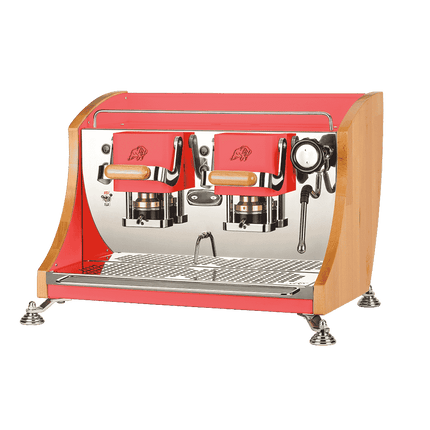 Faber Agenta Vapeur - Rouge - Machine Dosette ESE - Alba Caffè