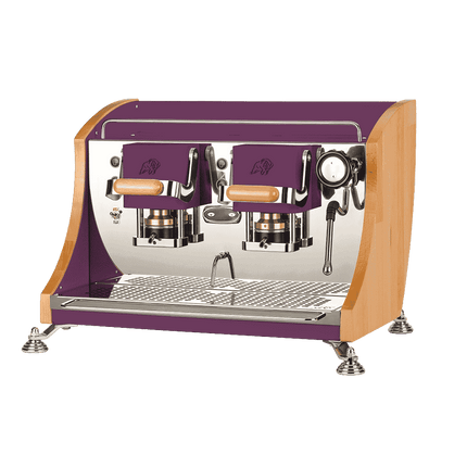 Faber Agenta Vapeur - Violet - Machine Dosette ESE - Alba Caffè