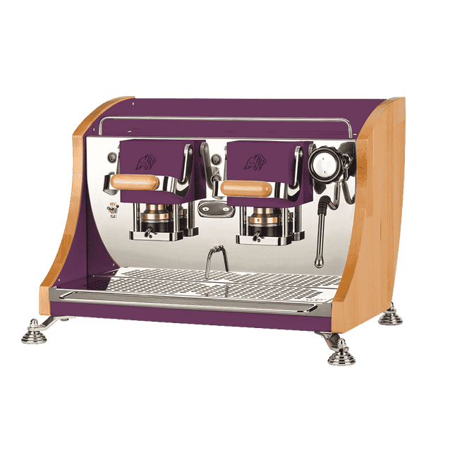 Faber Agenta Vapeur - Violet - Machine Dosette ESE - Alba Caffè