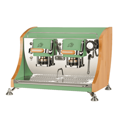 Faber Agenta Vapeur - Vert - Machine Dosette ESE - Alba Caffè