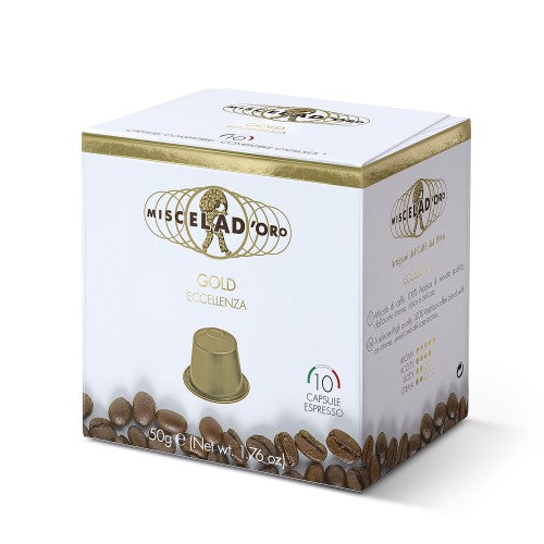 Miscela D'Oro Gold Bio - capsules compatibles Nespresso® - Alba Caffè