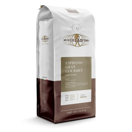 Miscela D'Oro Grand Gourmet - 1kg de café en grain - Alba Caffè