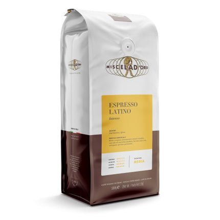 Miscela D'Oro Latino - 1kg de café en grain - Alba Caffè