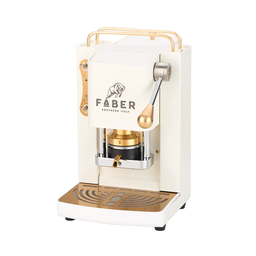 Cafetière italienne - Faber Mini Deluxe Blanc