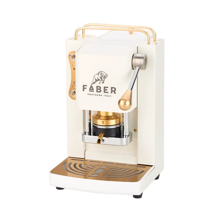 Faber Mini Deluxe - Blanc - Machine Dosette ESE - Alba Caffè