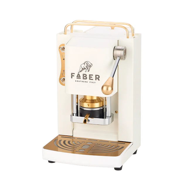 Faber Mini Deluxe - Blanc - Machine Dosette ESE - Alba Caffè