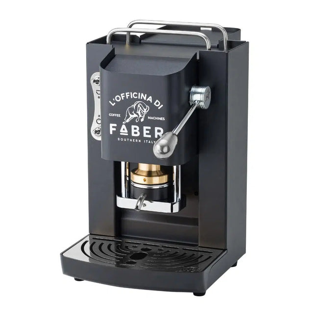 ALBA CAFFÈ | Faber Pro Deluxe  Chrome - Noir
