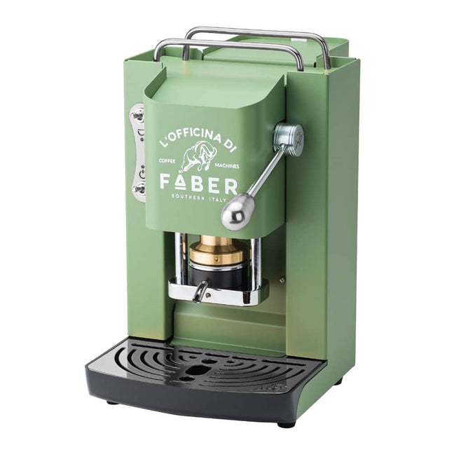 Faber Pro Deluxe - Vert - Machine Dosette ESE - Alba Caffè