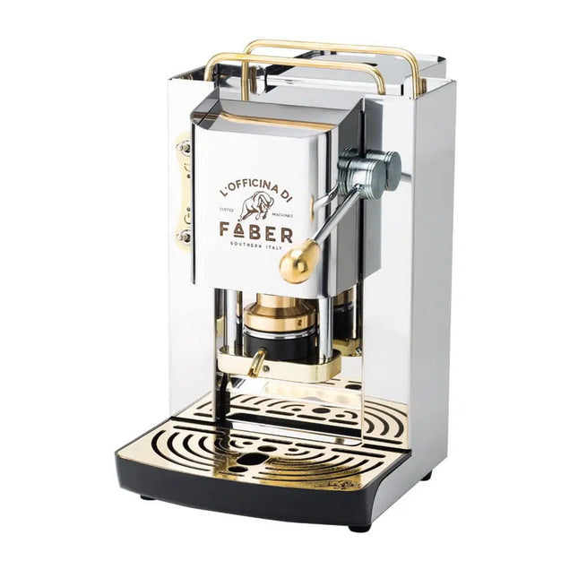 Faber Pro Deluxe - Inox Acier - Machine Dosette ESE - Alba Caffè