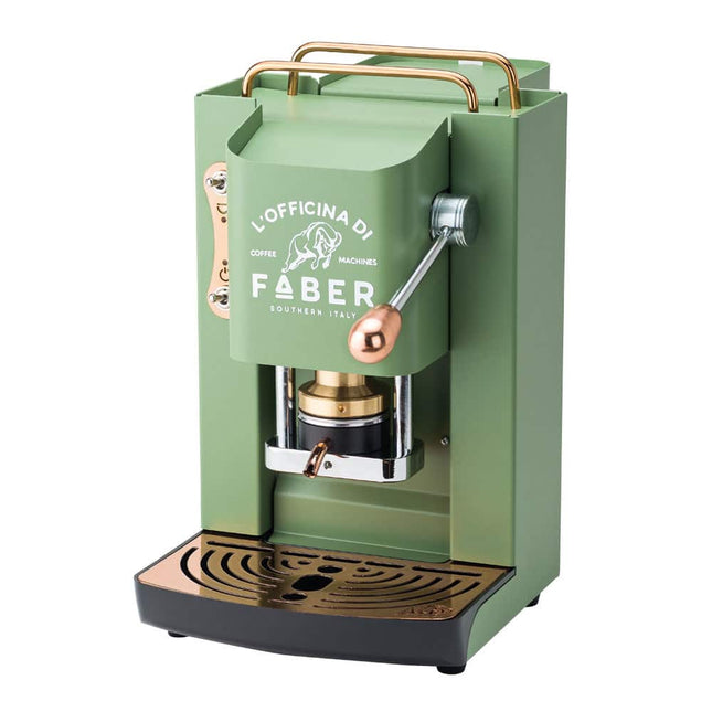 Faber Pro Deluxe - Vert - Machine Dosette ESE - Alba Caffè
